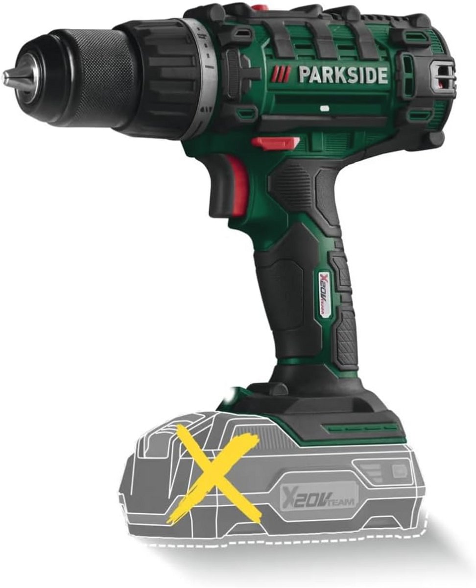 Accuboormachine PABS 20 - Li X20V met Transportkoffer