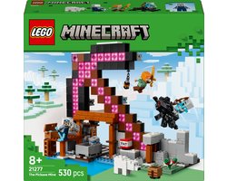 foto van LEGO Minecraft De Pikhouweelmijn Bouwpakket voor Kinderen - 21277