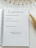 Invulboek Een speciale dag voor jou met vragen over de babyshower