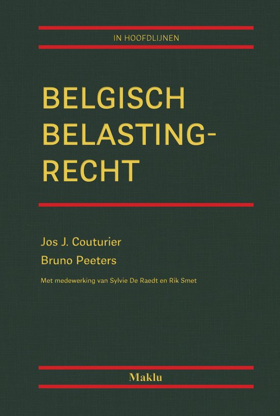 Belgisch belastingrecht - cover