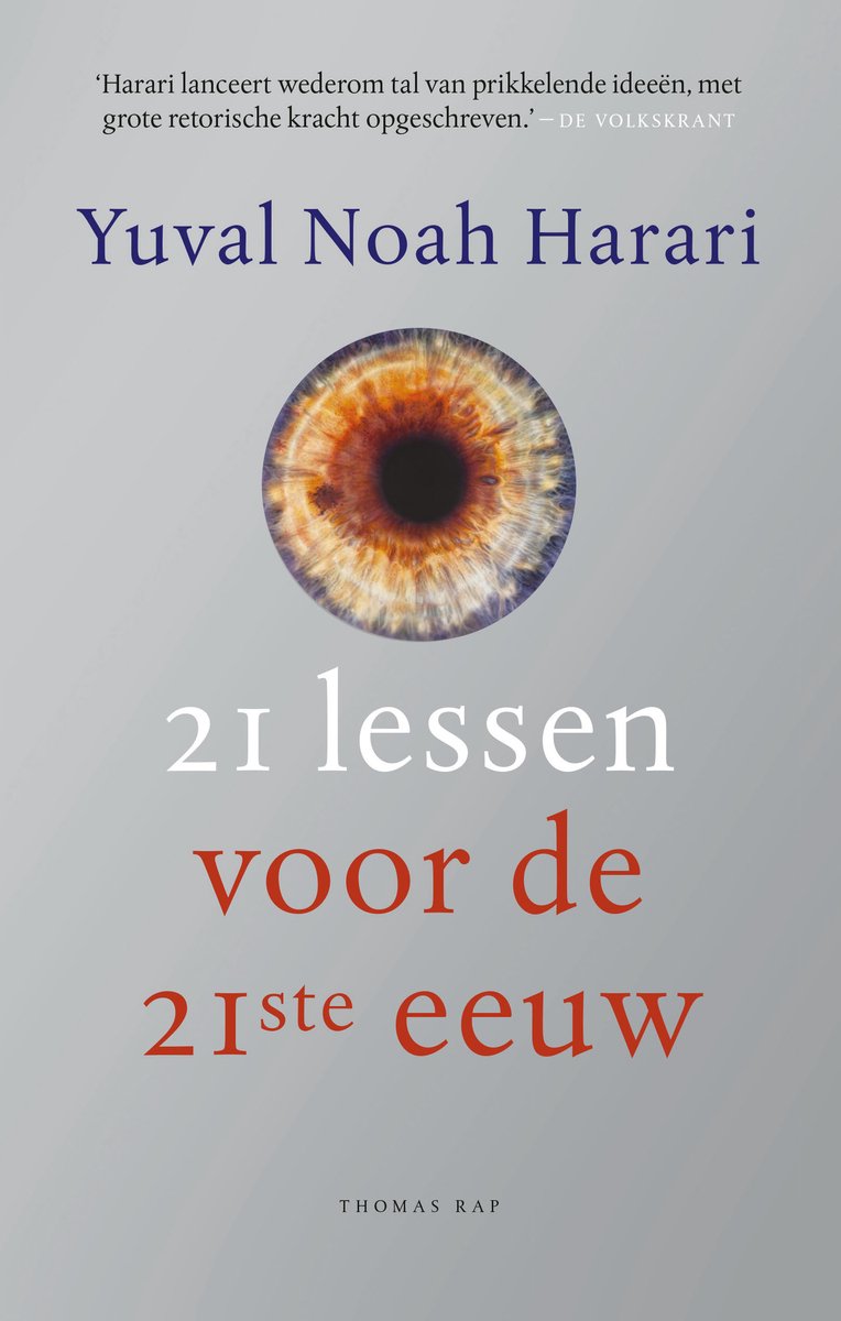 Omslag van 21 lessen voor de 21ste eeuw