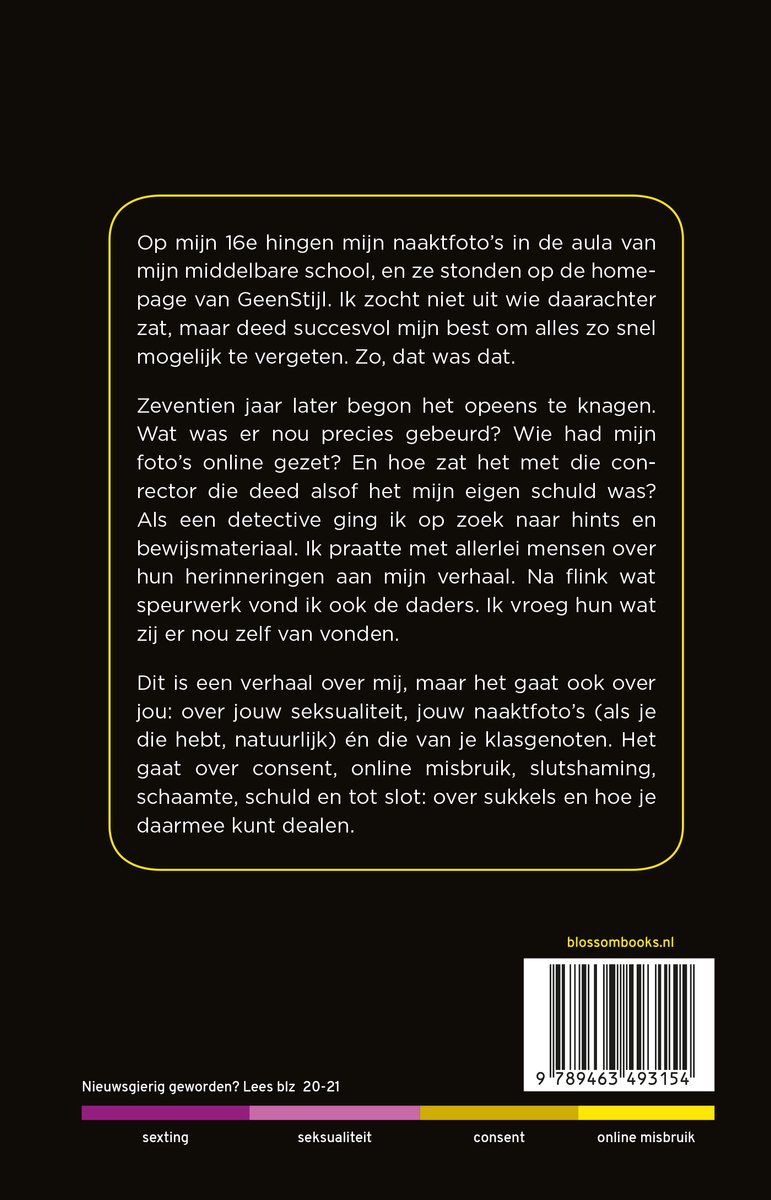 Wie zette mijn naaktfoto's online? - back cover