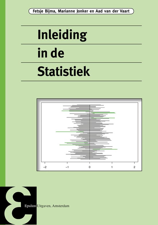 Epsilon uitgaven 76 - Inleiding in de Statistiek - cover