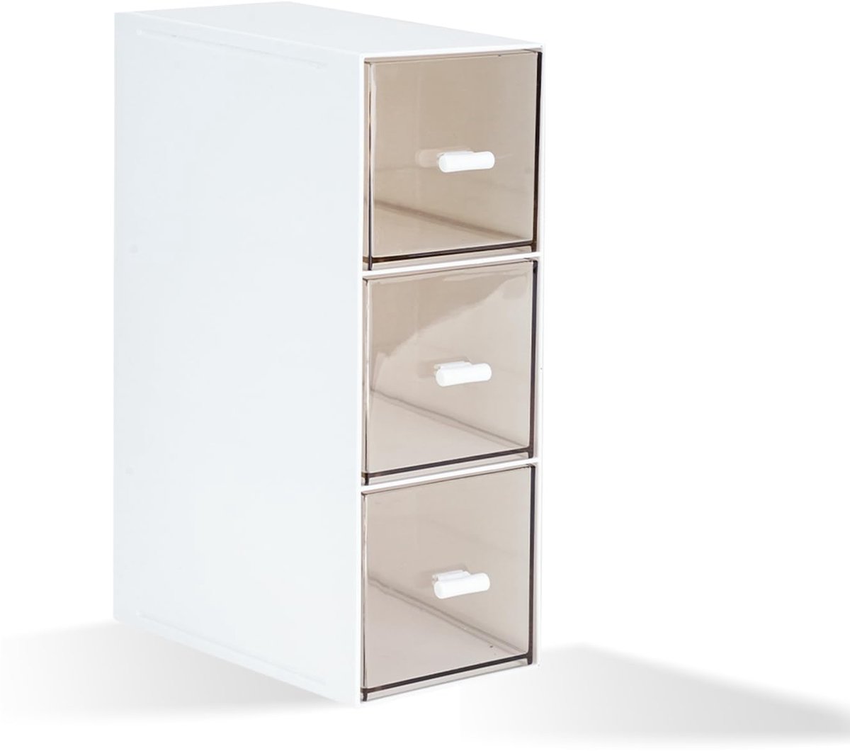 Ibenzoa® Ruime Kunststof Organizer met Laden en Transparante Deksel – Perfect voor Diverse Opslagbehoeften