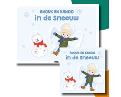 Anouk en Kanoo in de sneeuw kamishibai vertelplaten + boek