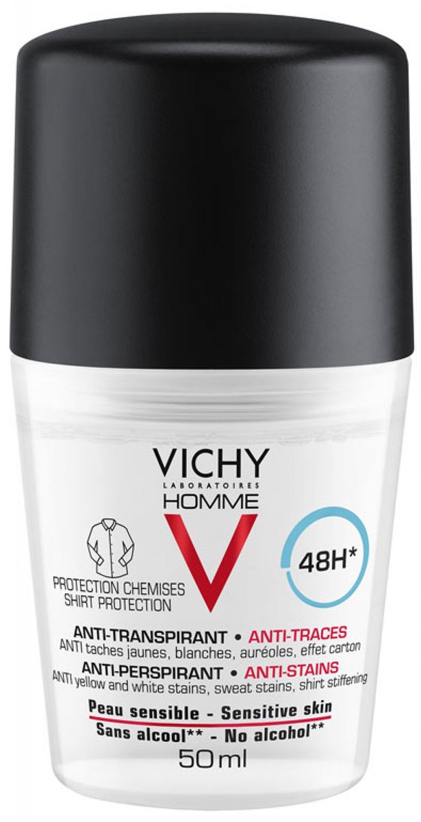 Vichy Homme Anti-Transpirant Roller 48 uur 50ML