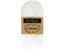 Scheepjes Catona 50 gram - 106 Snow White