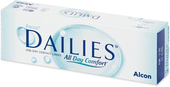 -3.75 - DAILIES® All Day Comfort - 30 pack - Daglenzen - BC 8.60 - Contactlenzen