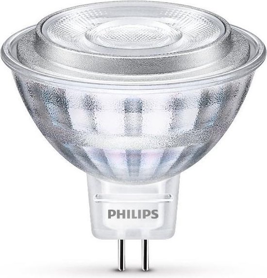 verkiezen berouw hebben klif Philips LED Lamp / Spot GU5.3 met 8W verbruik warmwit (2700K) |  vergelijkbare... | bol.com