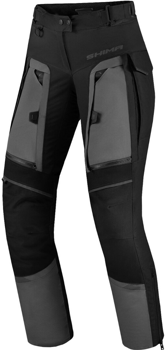 SHIMA Hero 2.0 Waterproof Dames Zwart Grijs Textiele Motorbroek - Broek