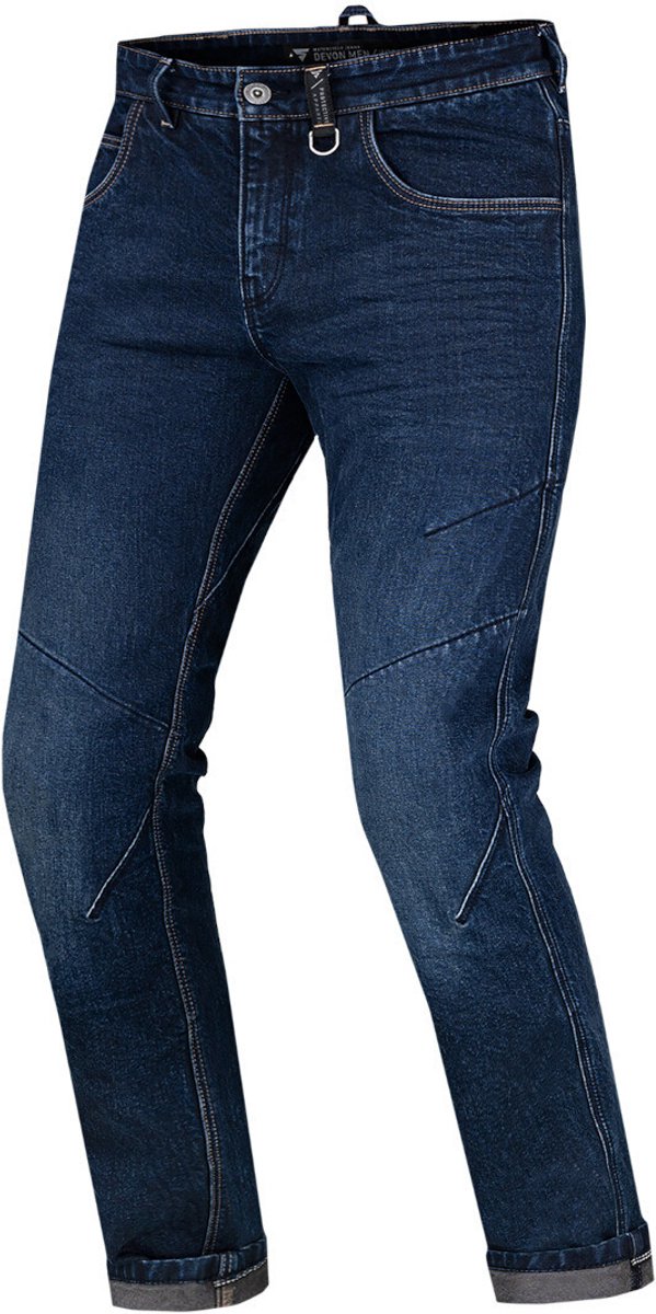 SHIMA Devon Donkerblauw Motor Jeans