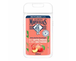 Le Petit Marseillais Douchegel Bio White Peach & Bio Nectarine - 6 x 250 ml