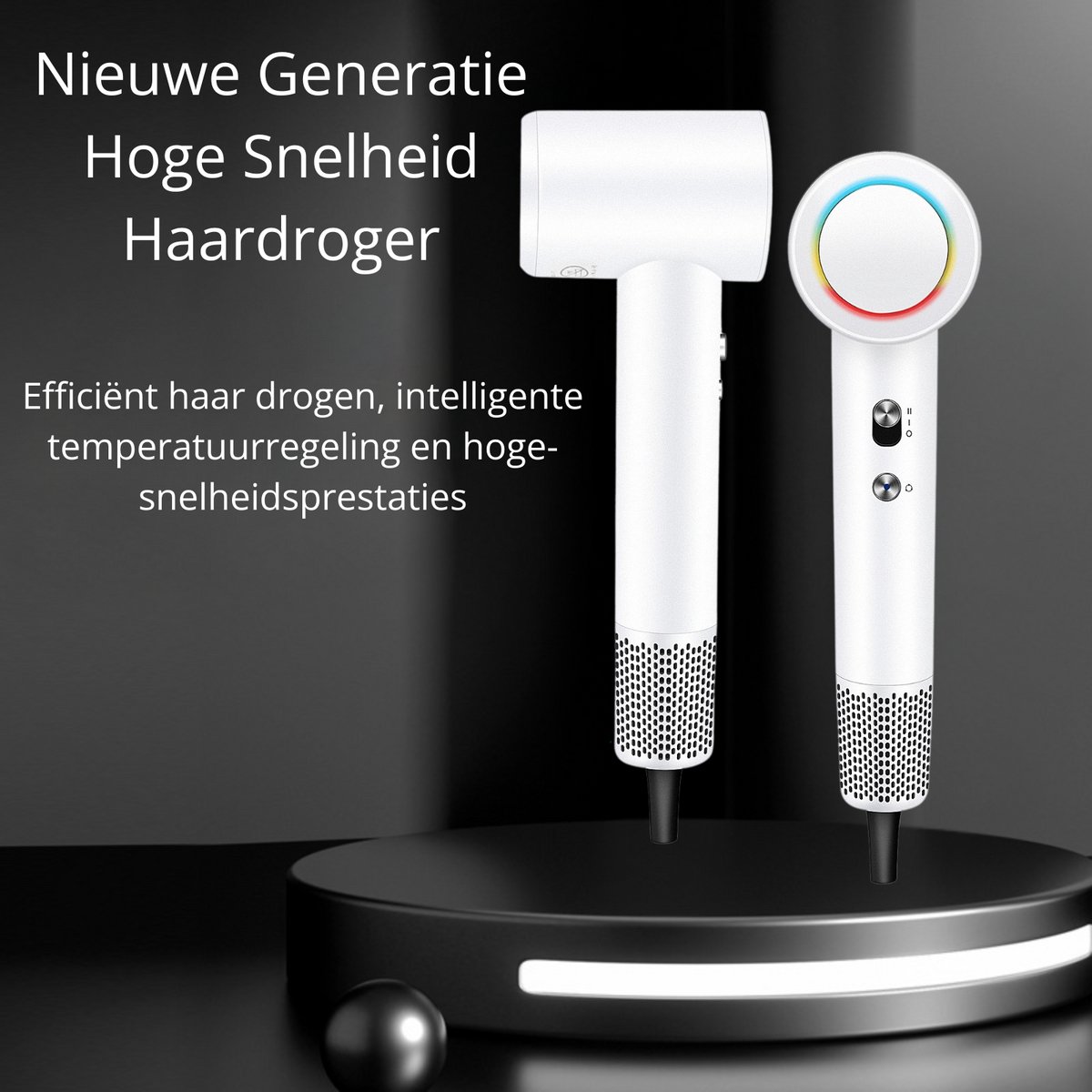 O'dor Ionische Haardroger 1600W met Diffuser - High-Speed - afbeelding 3