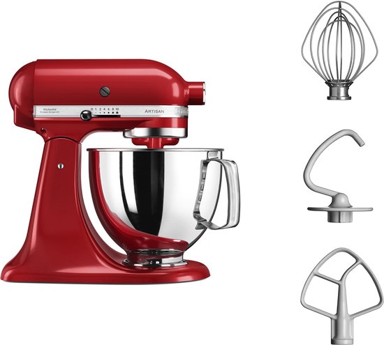 De KitchenAid Artisan 5KSM125EER Keukenmachine