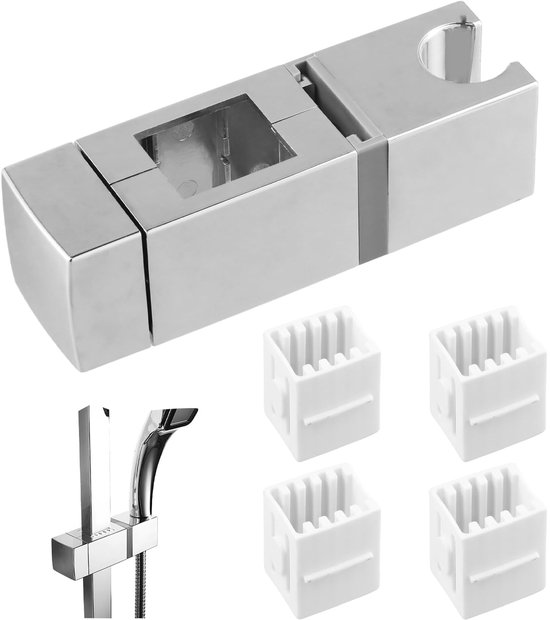 Fortifura Calvi Bidetset - handdouche - slang 150cm - houder - Geborsteld Messing PVD (Goud) - SW970018 SW720567 SW767381