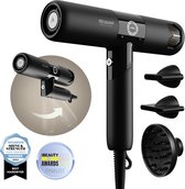 Revamp Professional DR6500 Fohn Met Diffuser - Haardroger met 3 Opzetstukken - Krachtige Luchtstroom 175 km/h - Ionenfunctie - LCD Display - Compact en inklapbaar Design - Coolshot - 3 snelheidsinstellingen - Coolshot - Voor alle haartypes
