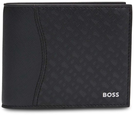 Tommy Jeans ESSENTIAL TRIFOLD UNISEX - Portemonnee - black/zwart