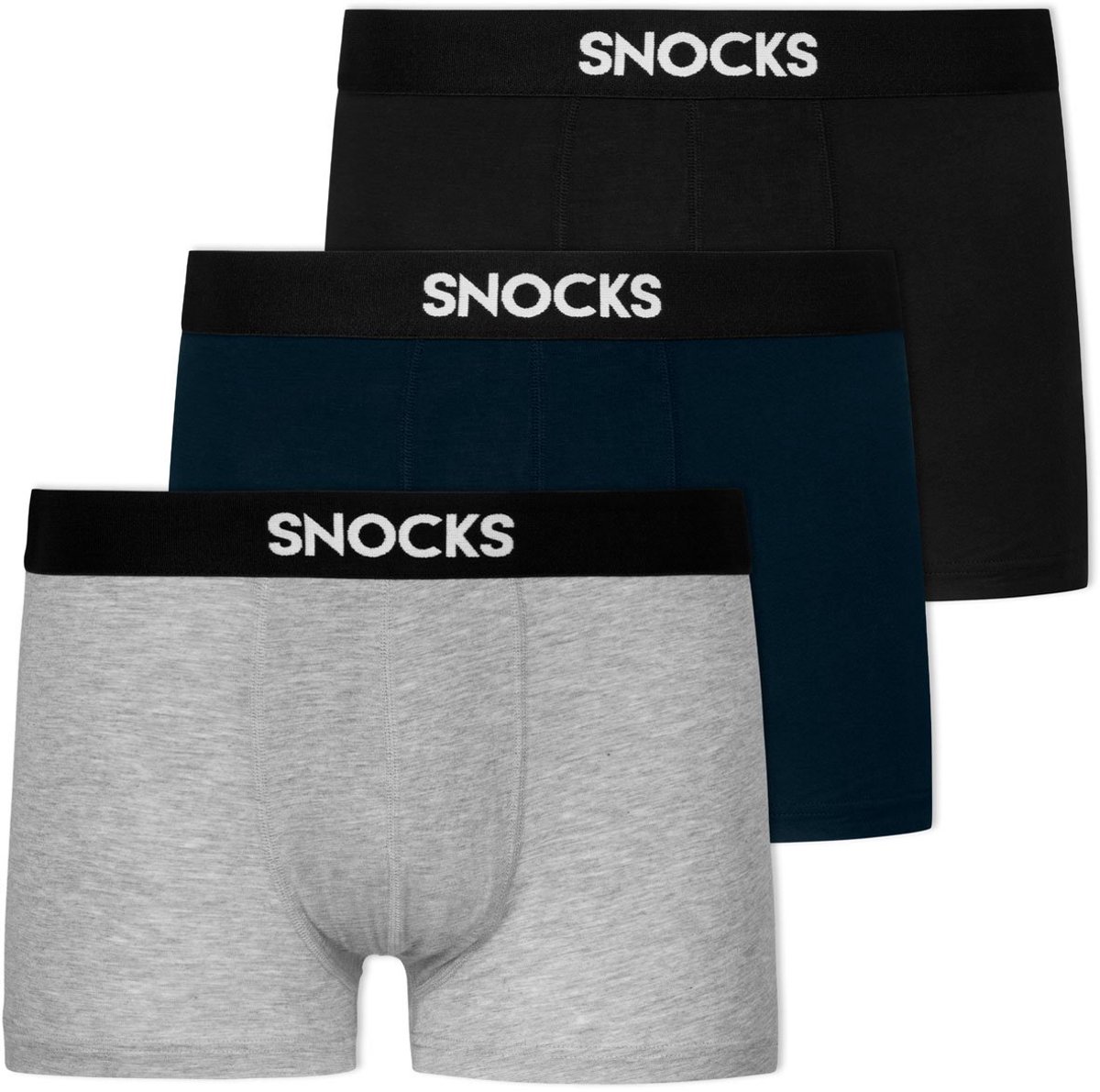 SNOCKS Premium Boxershorts Heren – 3 Paar – Ultiem Comfort van TENCEL™ Modal – Ademend & Zacht – Duurzaam & Huidvriendelijk – Perfecte Pasvorm