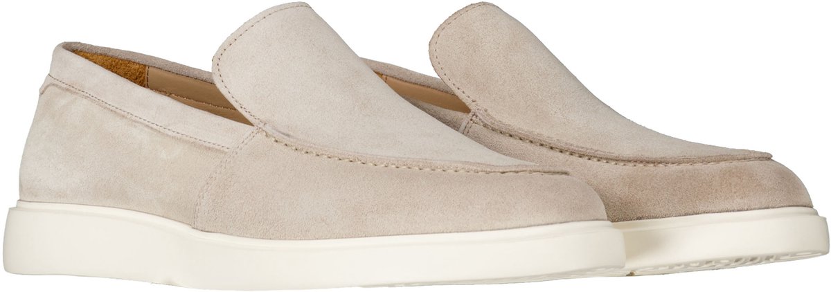 Melik Tulip Lino Instappers Grijs Suede heren - Grijs - 42