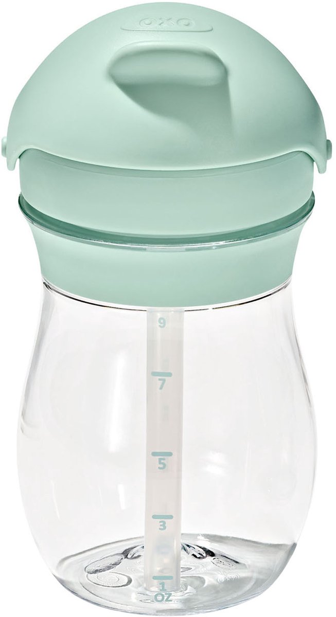 OXO tot Transitions Rietjesbeker - Drinkbekers - Drinkbeker met rietje - Drinkbeker baby - 250 ml - Opal van OXO — afbeelding 3