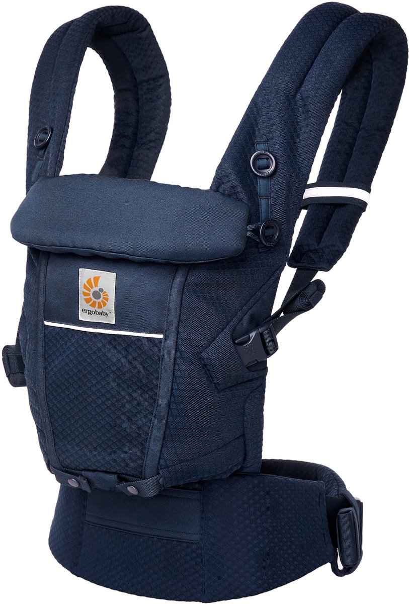Ergobaby Draagzak Adapt - Soft Flex Mesh - Midnight Blue – foto 2