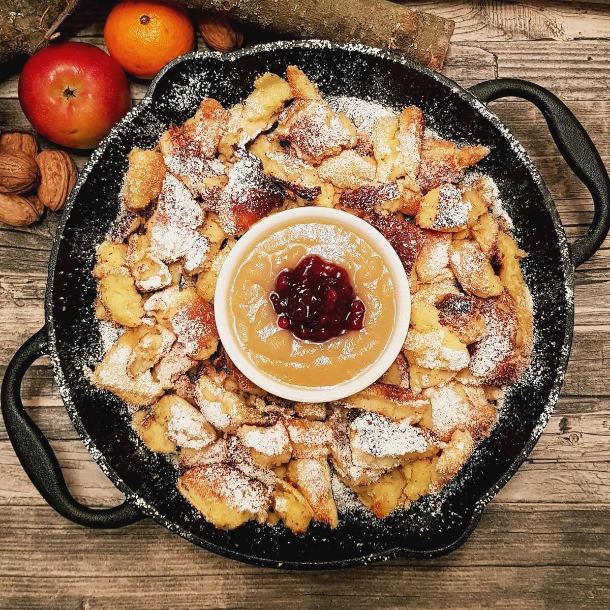 Gietijzeren Grillpan met Handgrepen - 20 cm