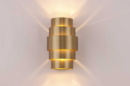 Applique Artdelight Rolls - bronze doré - 2 x raccord G9