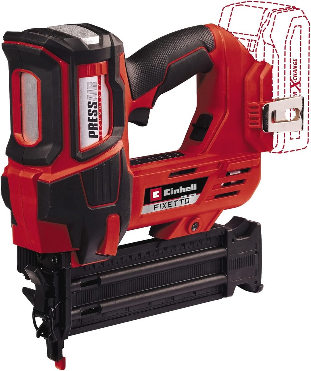Professioneel Accu Spijkerpistool - 18V, 60 Slagen/min, Max. 50mm Spijkers, Enkelvoudig/Doorlopend Schieten