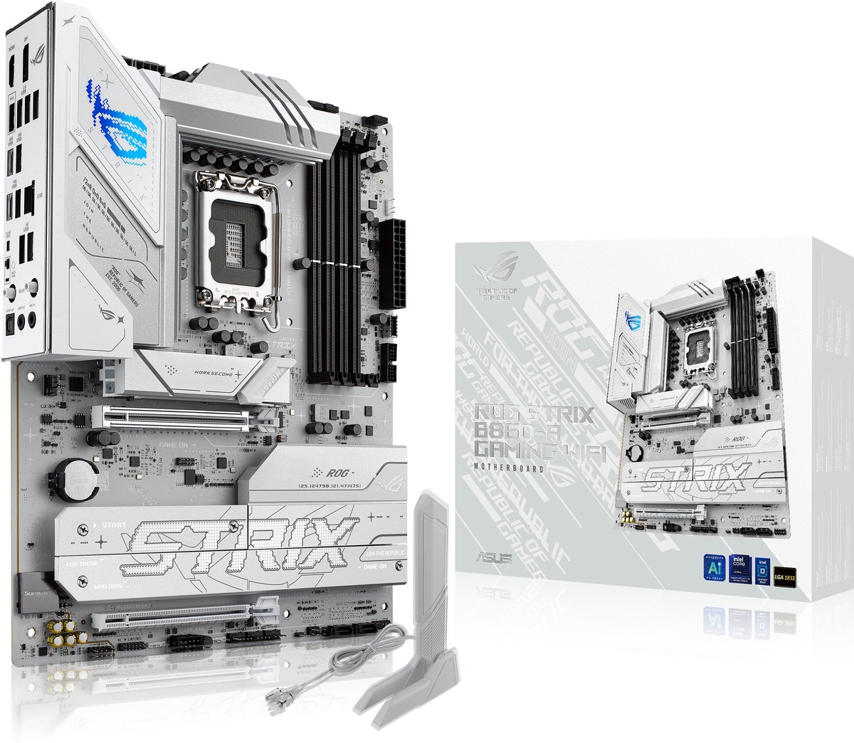 ASUS ROG STRIX B860-A GAMING WIFI - Moederbord - ATX - Intel B860 - LGA 1851