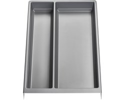 Orga-Box multifunctioneel inzetstuk SEPARADO Individual zilvergrijs generfd (300 x 474 x 51 mm) Lade-inzetstuk vanaf 40 cm kastbreedte voor groot keukengerei