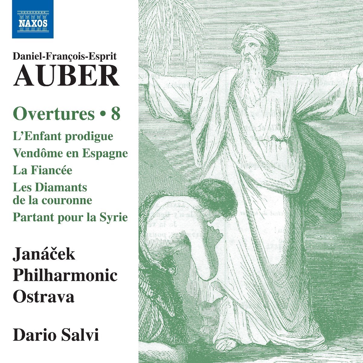 Janacek Philharmonic Ostrava, Dario Salvi - Auber: Overtures, Vol. 8 (CD)