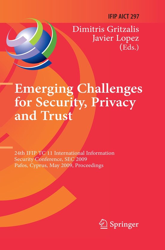 Emerging Challenges for Security, Privacy and Trust - cover