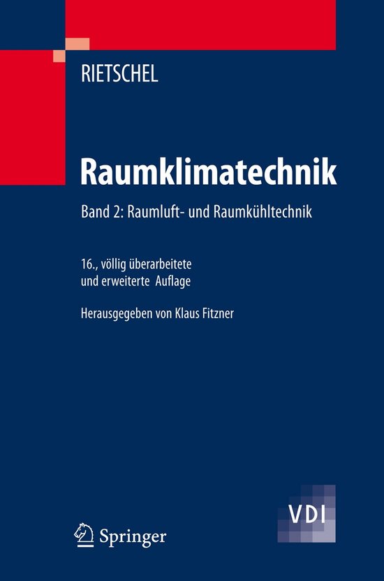 Raumluft- Und Raumkühltechnik - cover