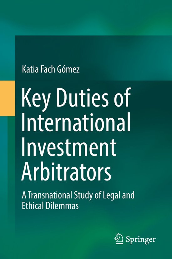 Key Duties of International Investment Arbitrators - cover