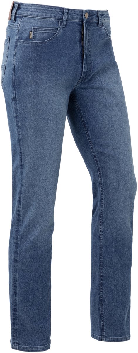 Gibson A22 medium blauw geen stretch - W33 x L36