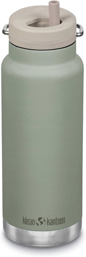 Sparrow Twistpath Isolerende Waterfles - 900ml - Met Flexibele Rietjesdop - BPA-vrij en Lekvrij - Thermosfles voor Auto, Thuis en Kantoor - Past in Bekerhouder