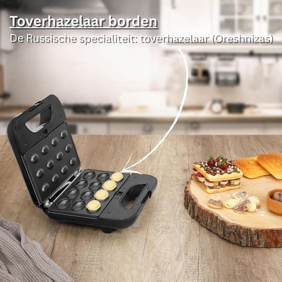 CLGP® Wafelijzer met Verwisselbare Platen - Tosti Apparaat - Contact Grill — afbeelding 2