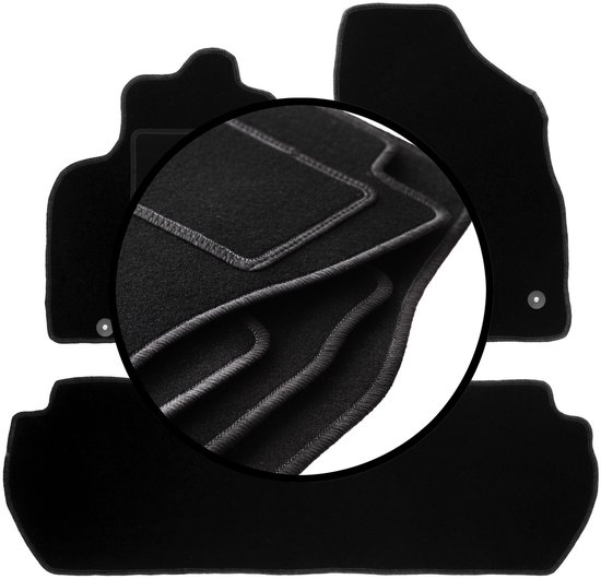 Rubber automatten voor Citroën Berlingo 2 Multispace (2008-2018