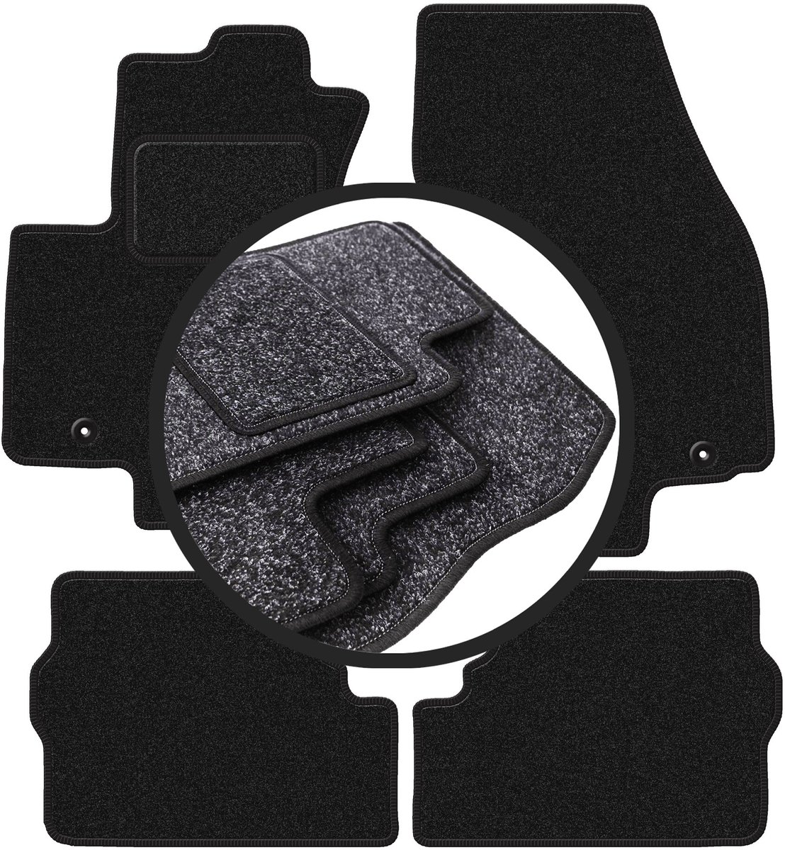 ANTHRA automatten voor: Opel Zafira A minivan (1999-2005)