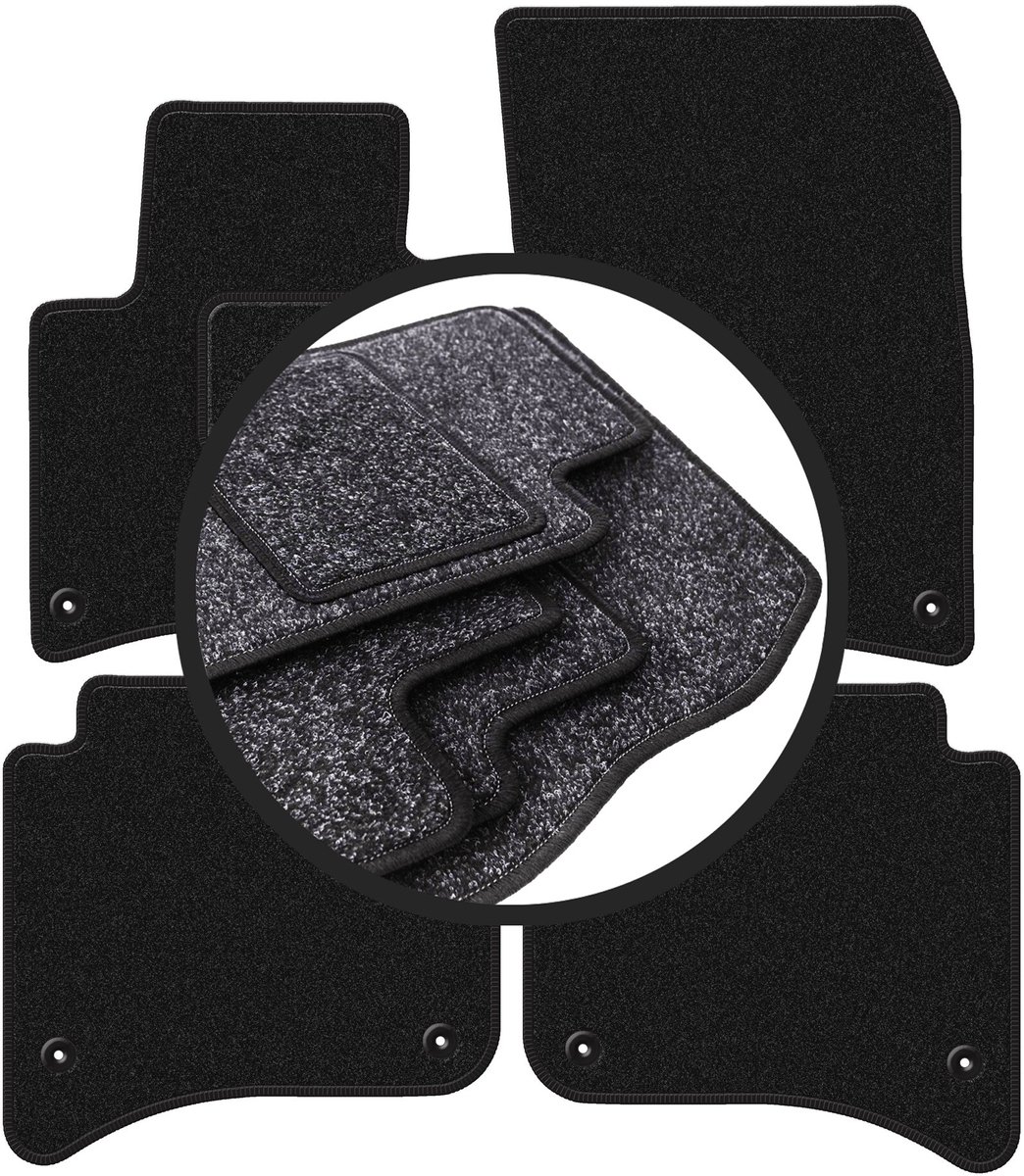 ANTHRA automatten voor: Volkswagen Touareg II SUV (2010-)