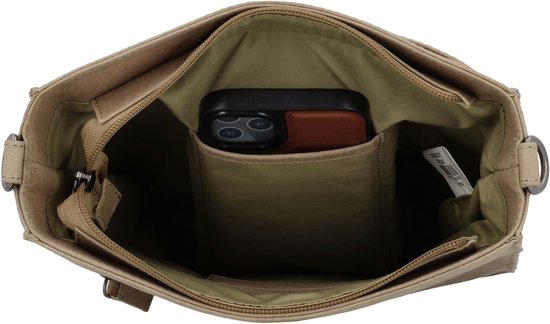 Sac bandoulière Next Navajo Hide & Stitches - Sable - 100 % Cuir