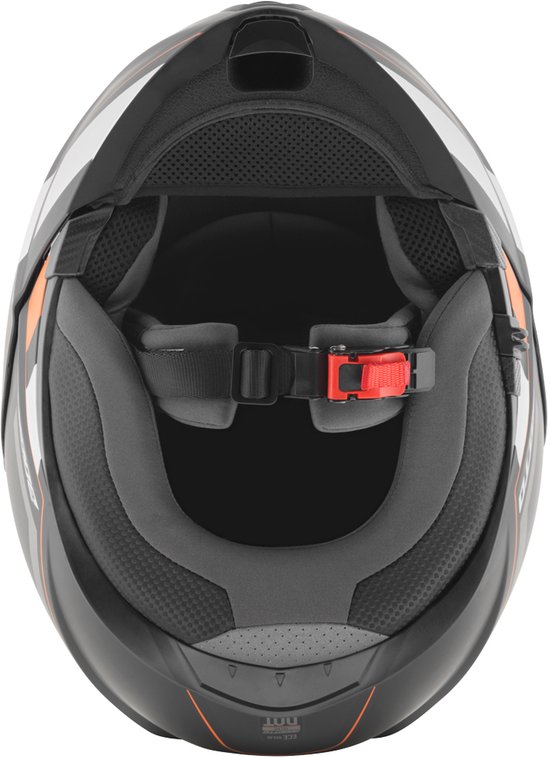 Casque Bogotto FF403 Murata Oranje Zwart System - Taille M - Casque