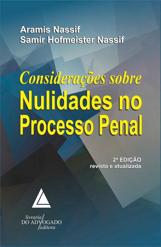 Considerações Sobre Nulidades No Processo Penal - cover