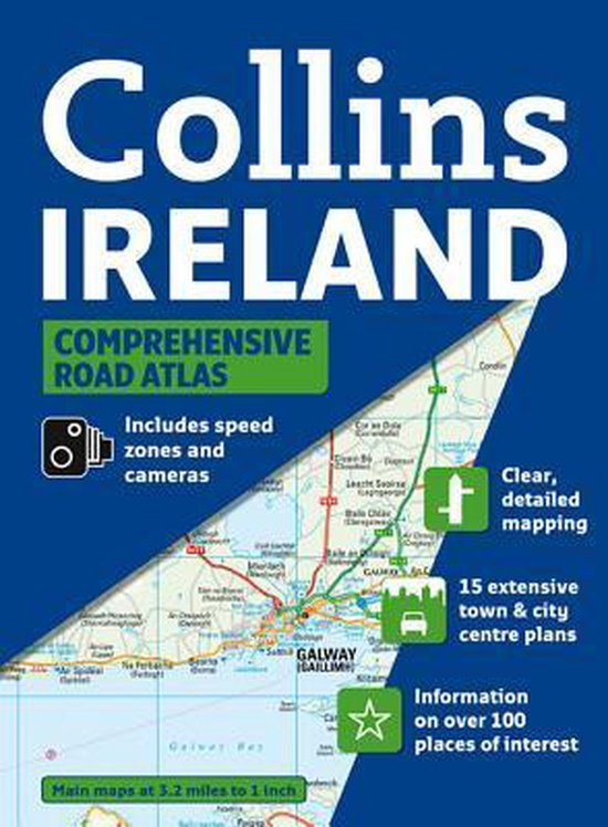 Ireland Comprehensive Road Atlas, Collins Maps  9780007455201  Boeken  bol.com