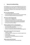Tekstpagina met opsommingen over de ondernemingsraad.