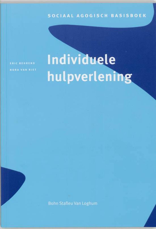 Cover van het boek 'Individuele hulpverlening / druk 2' van Erik Behrend