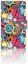 Telefoonhoesje Samsung Galaxy Xcover 3 | Xcover 3 VE Book Case Hoesje Punk Rock