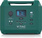 V-tac VT-606N Power station 600W - draagbaar en oplaadbare generator - 21.6V - 26.2 Ah LiFePO4