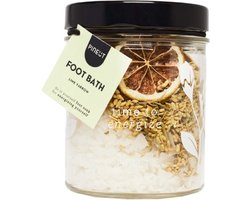 Pineut ® Ontspanning - Cadeau Vrouw - Voetenbad Limoen & Duizendblad - Voetbad kruidenmix - Maak je eigen Voetbadzout - Relax moment - Verwen Cadeau - Ontspannen Genieten