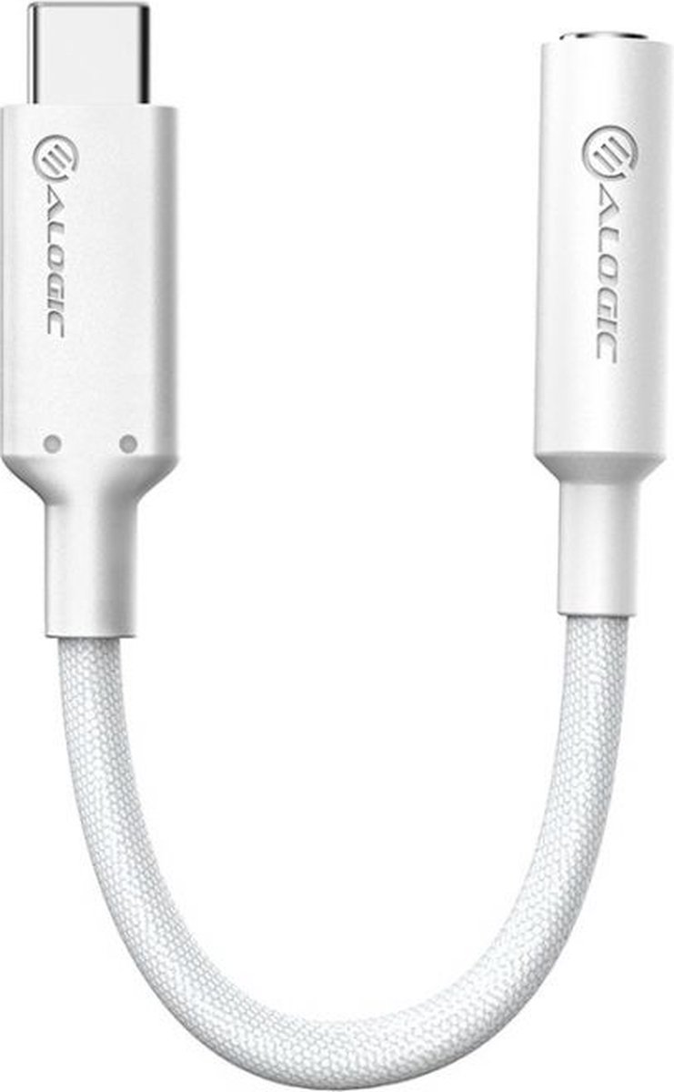 ALOGIC ELPC35A-WH tussenstuk voor kabels USB C 3.5mm Wit